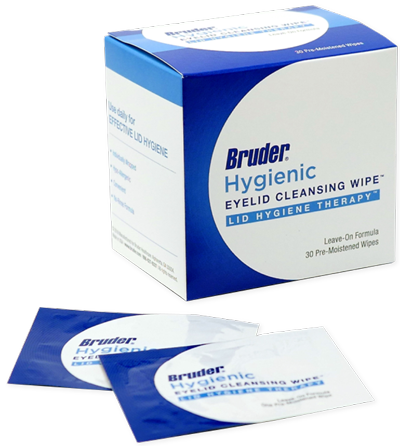 BRUDER Hygienic Eyelid Cleansing Wipes