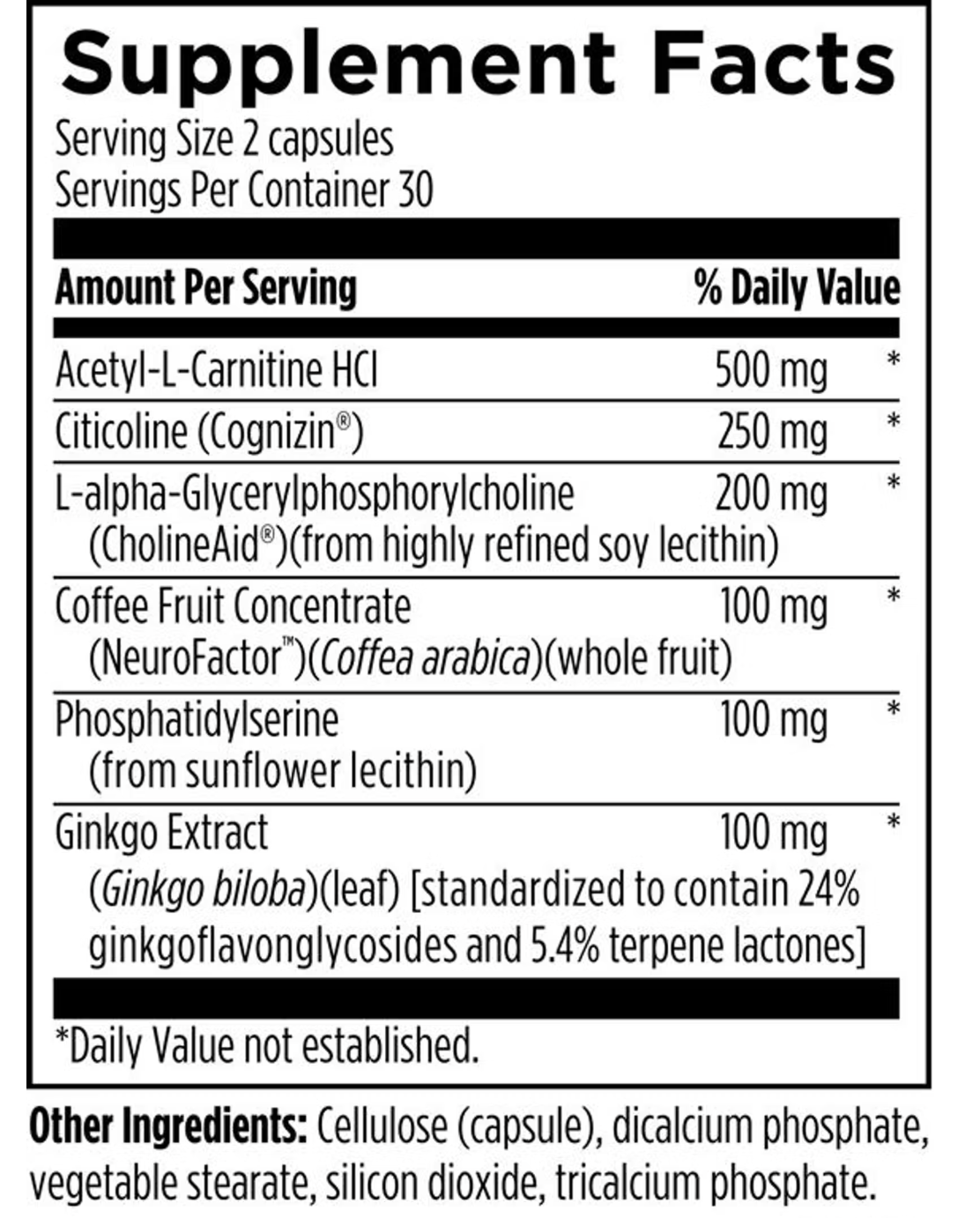 Brain Health Support Supplement